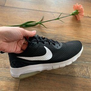 Nike Air Black Sneakers with White "Swoosh"